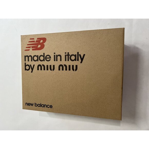 New Balance x Miu Miu 530 SL Suede Sneakers in Cinnamon - Picture 3 of 11